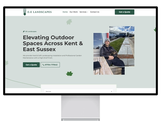 Website built by We Grow Trades for a UK trade business